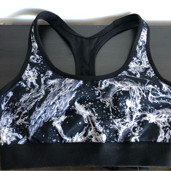 Champion Other - Champion sports bra, black/white, size M.